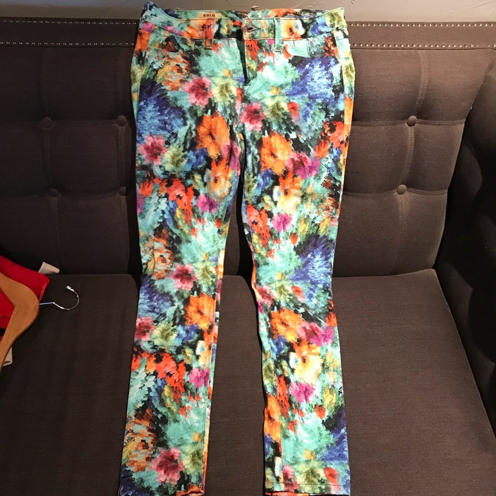 sold design lab “soho super skinny” jeans